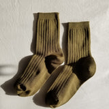 HER Socks mc cotton PESTO