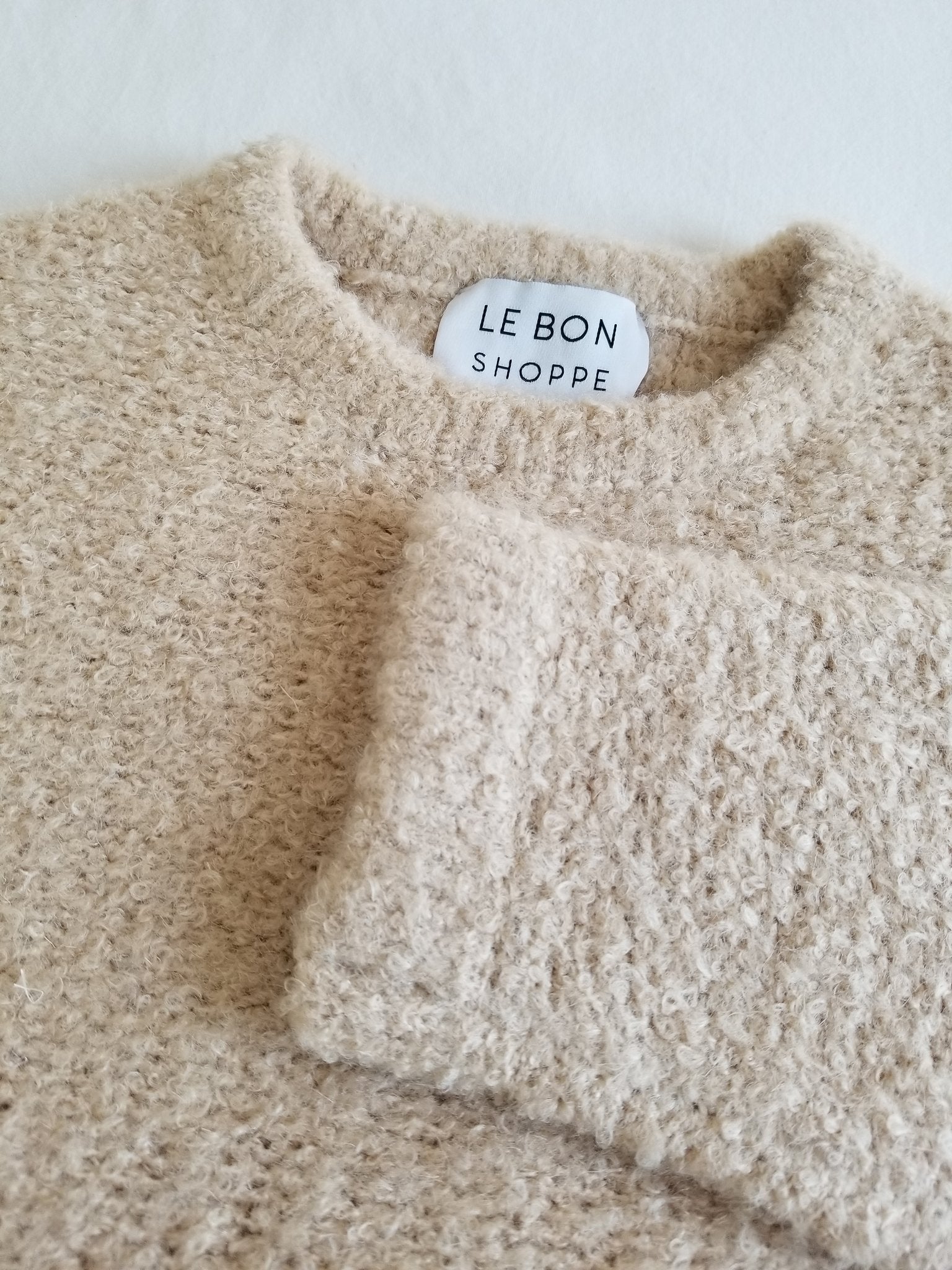 ENVIE sweater⎜Sand