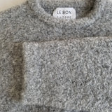 ENVIE sweater⎜Heather grey