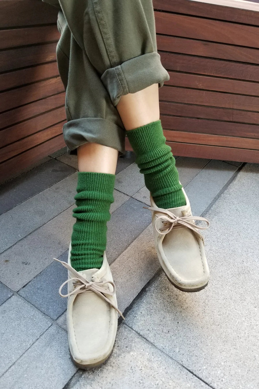 GRANDPA socks ⎜Avocado