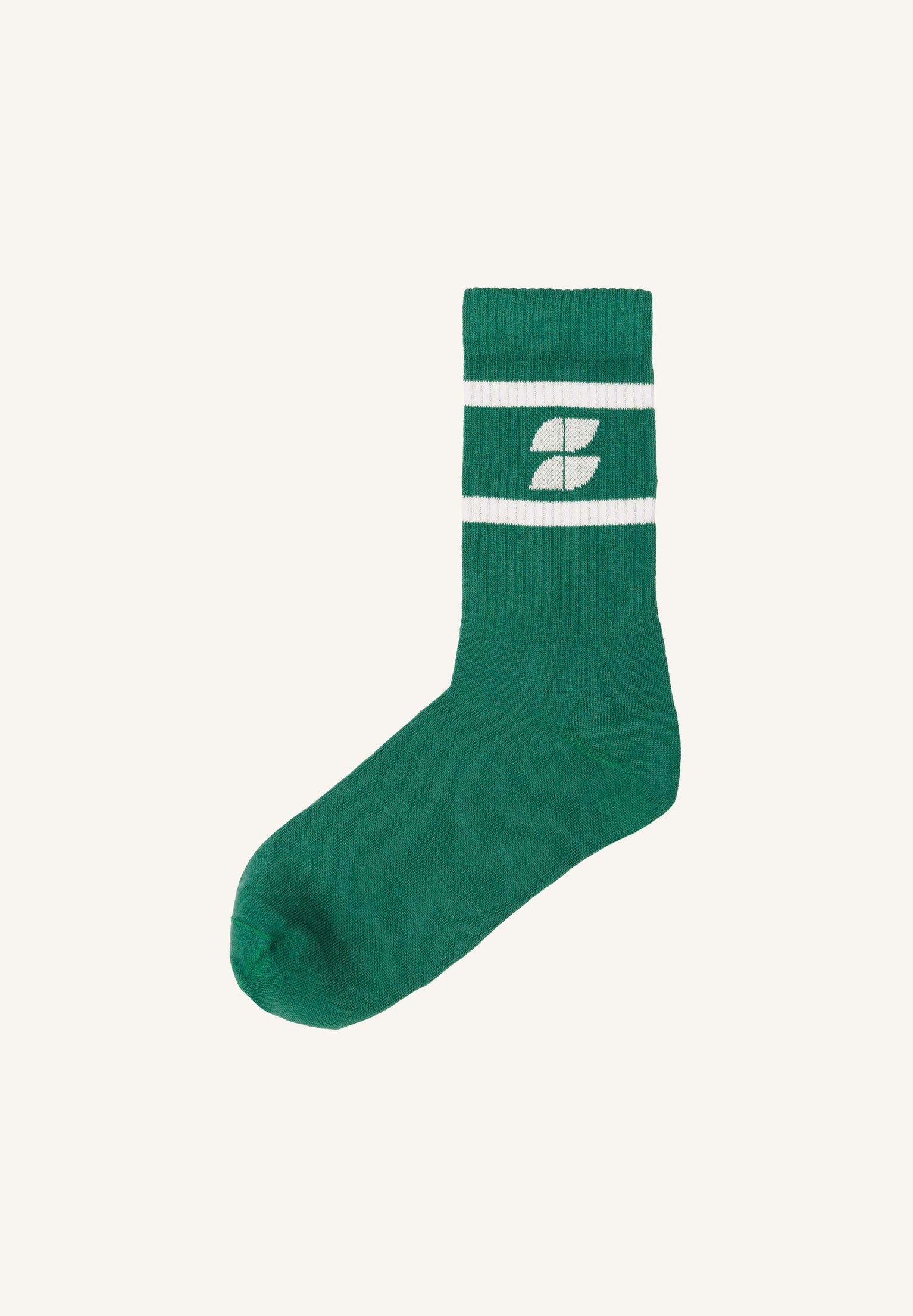 LOGO socks spring green