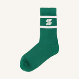 LOGO socks spring green