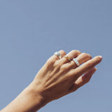 SHINING citrine ring⎜Silver
