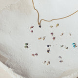 BIRTHSTONE necklace⎜Goldplated