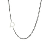 BAD GIRL 2.9 mm necklace⎜Silver