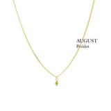 BIRTHSTONE necklace⎜Goldplated