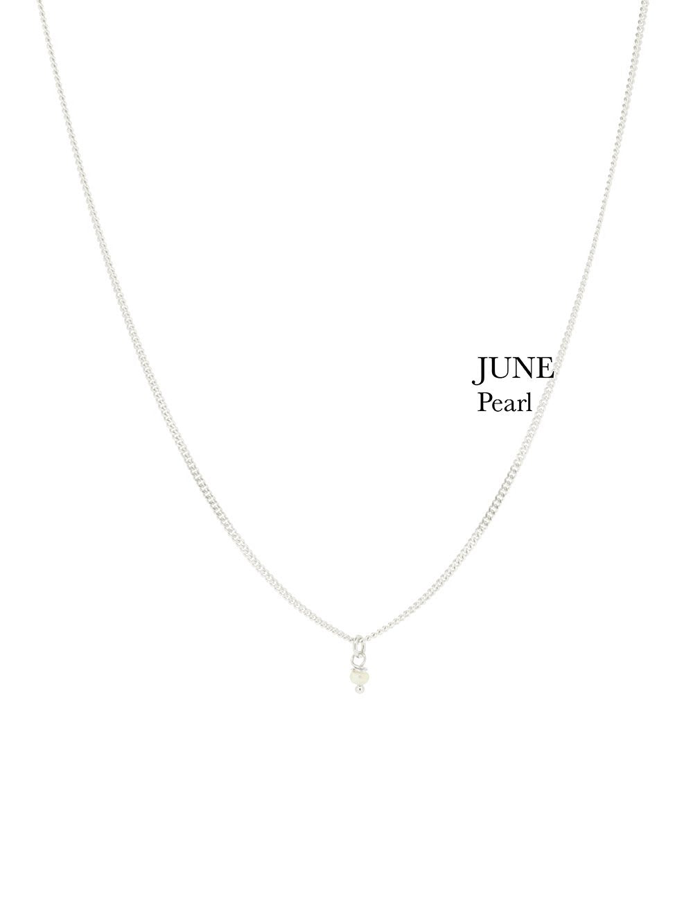BIRTHSTONE necklace⎜Silver