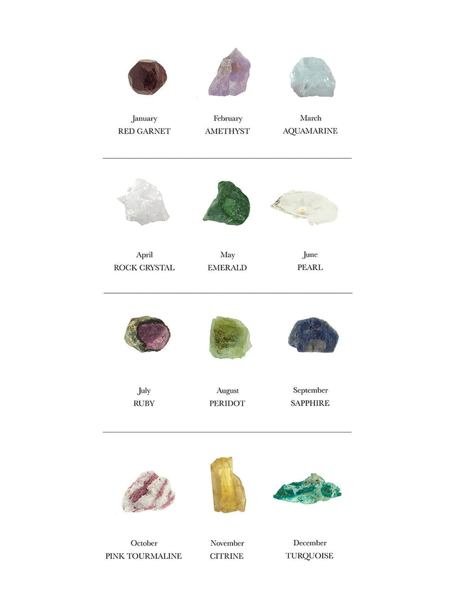 BIRTHSTONE Earring | Silver