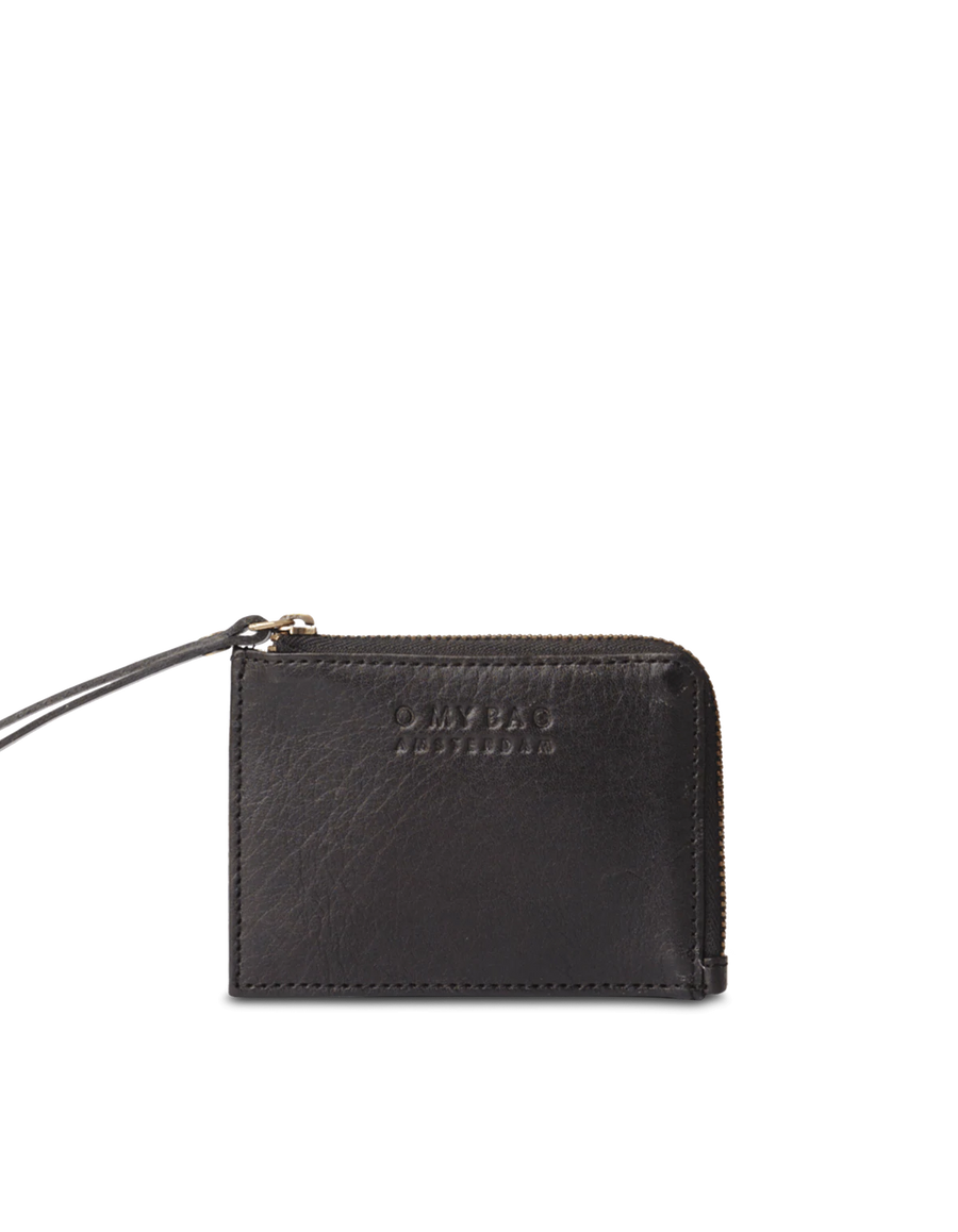 COIN purse⎜Black classic leather