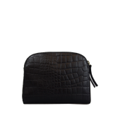 EMILY⎜Black classic croco leather
