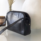 EMILY⎜Black Stromboli leather