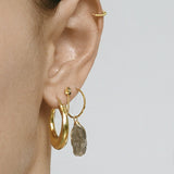 BOTH OF US chain earring⎜Silver