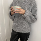 ENVIE sweater⎜Heather grey