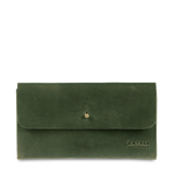 PIXIES pouch⎜Green hunter leather