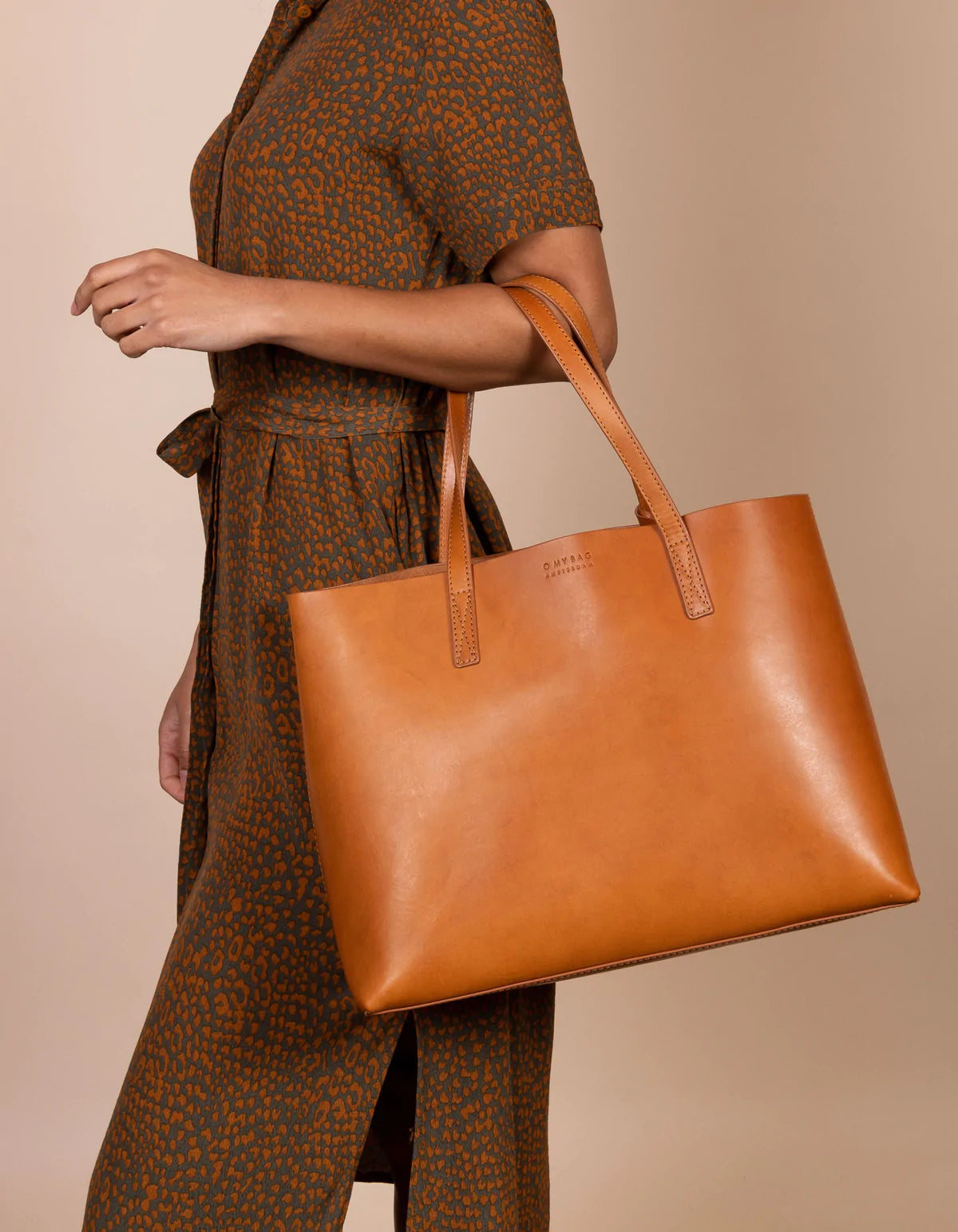 SAM Shopper | Cognac classic leather