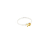 SHINING citrine ring⎜Silver