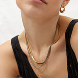 BAD GIRL 2.9 mm necklace⎜Silver