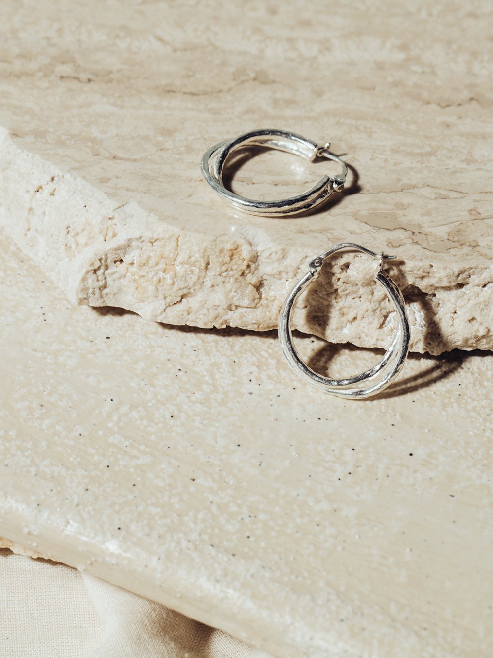 TWO WAYS earring⎜Silver