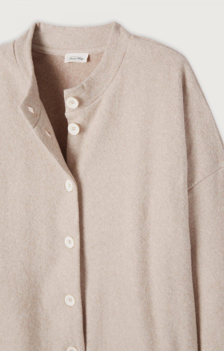 UDO19A GILET | Beige chine