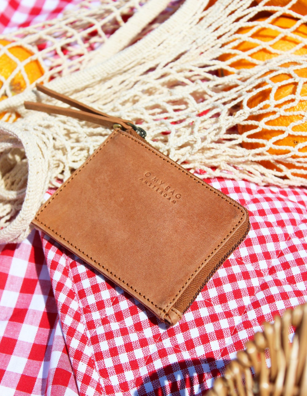 COIN purse⎜Eco leather camel