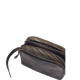 EMILY⎜Black Stromboli leather