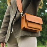 HARPER Mini | Cognac classic leather
