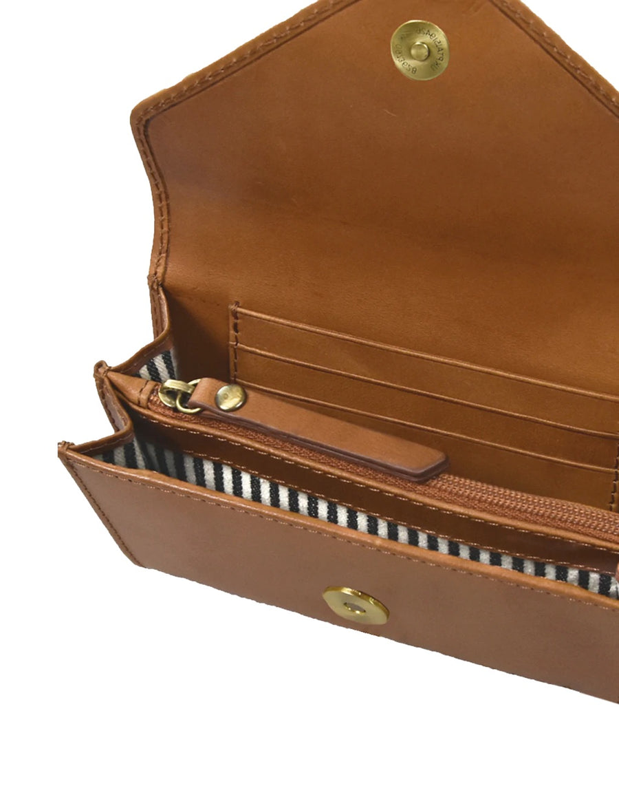JO'S purse⎜Cognac classic leather