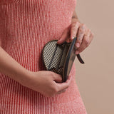 LAURA'S purse⎜Black classic leather