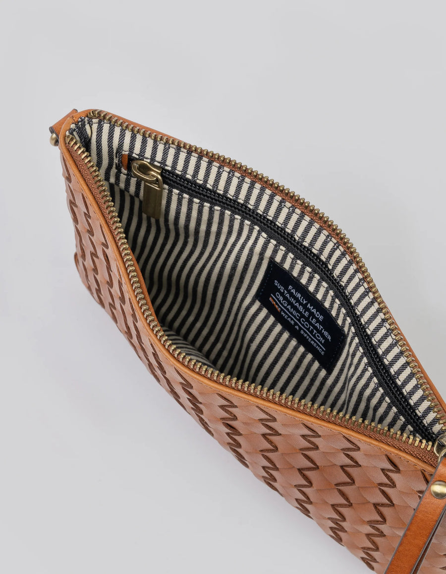 LEXI woven classic leather