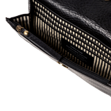 PAU pouch⎜Black stromboli leather