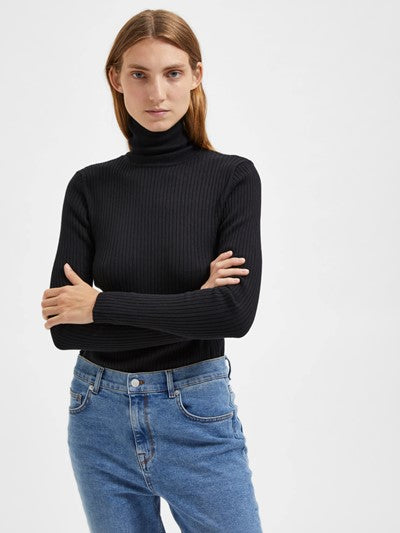SLFLYDIA Rollneck | Black