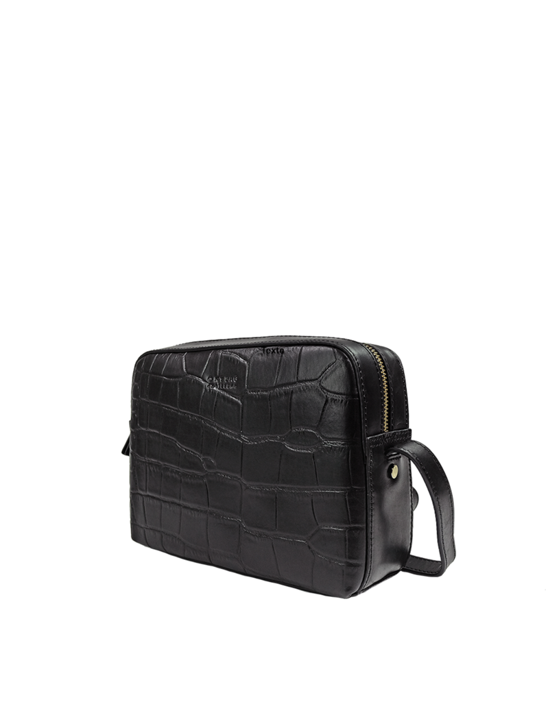 SUE bag⎜Black Croco